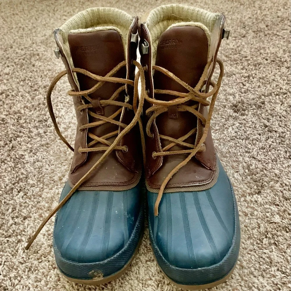 SPERRY duck boots EUC